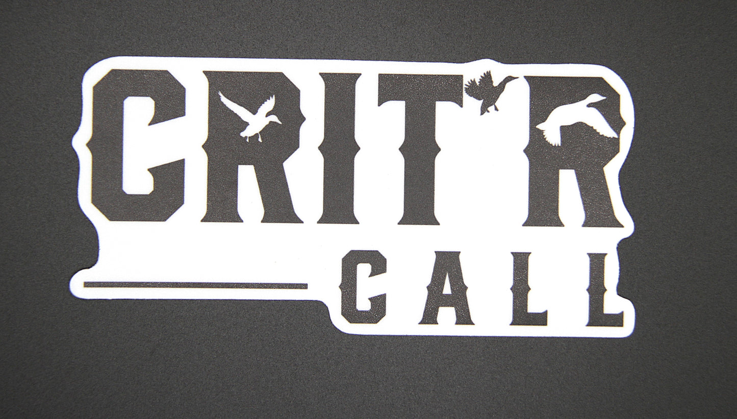 Crit' R Call Duck Sticker