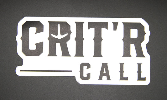 Crit' R Call Turkey Sticker