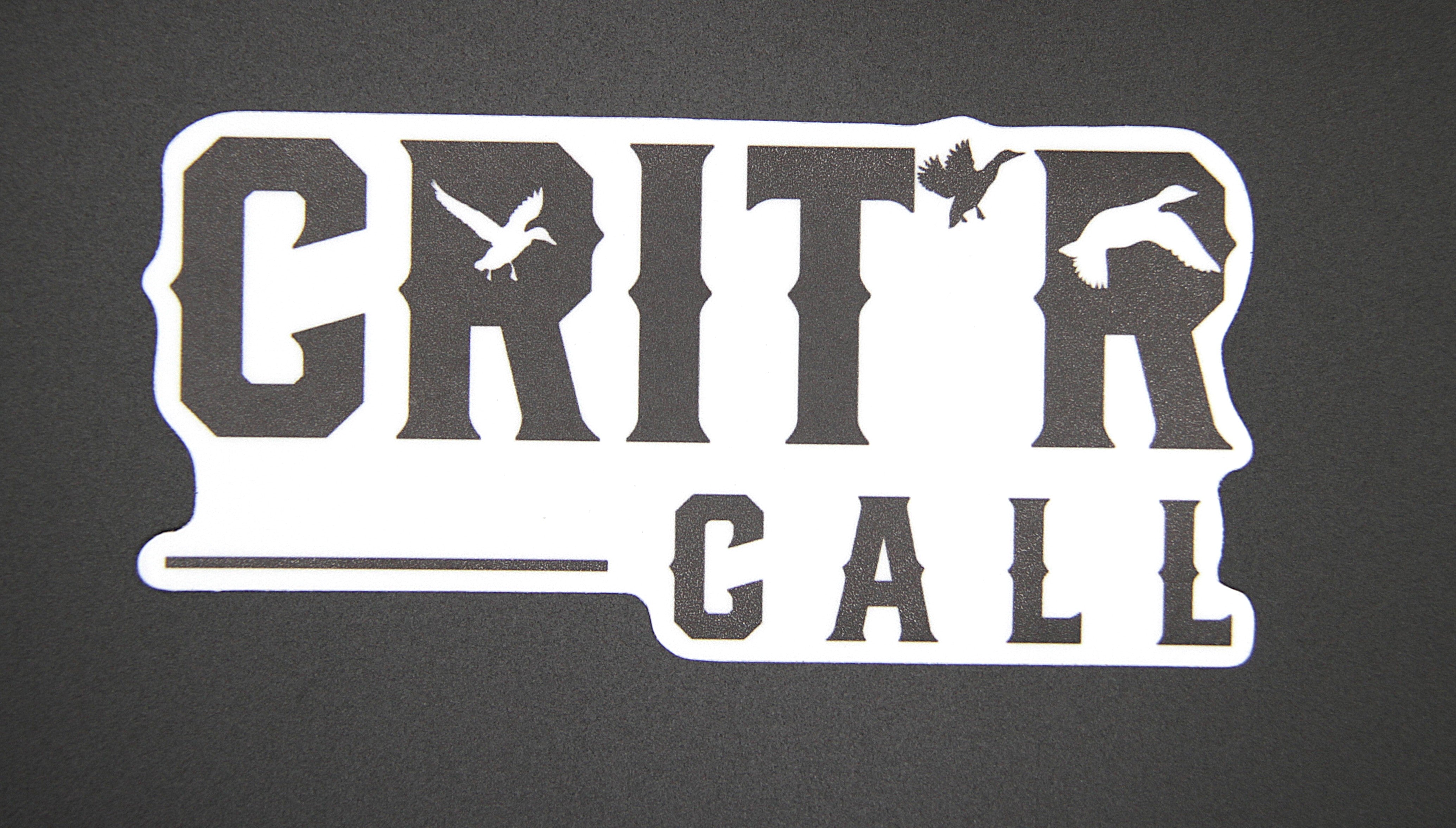 Crit Calling Crit' R Call Duck Sticker – Crit'R Call