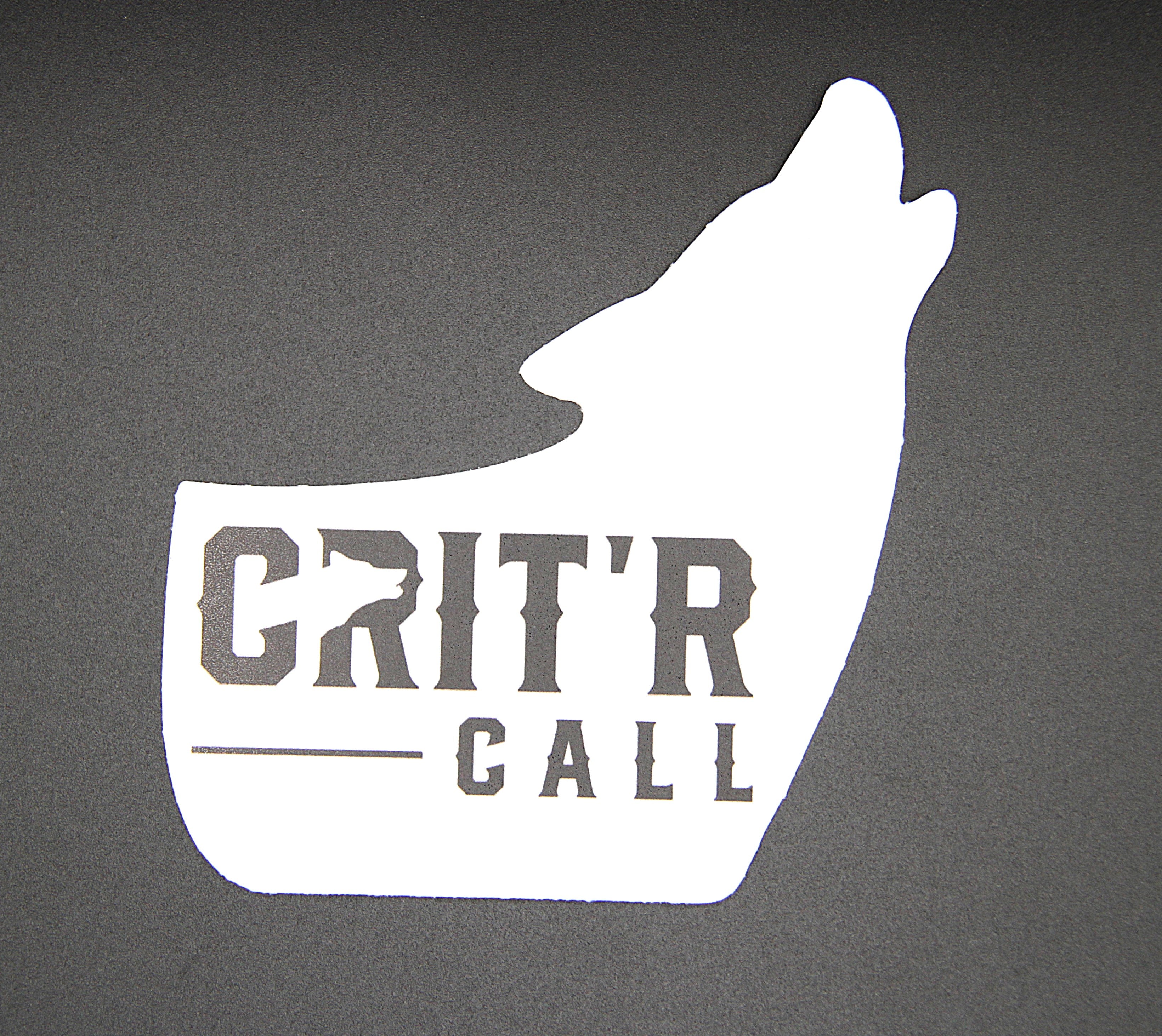Crit Calling Crit' R Call Howling Coyote Sticker – Crit'R Call