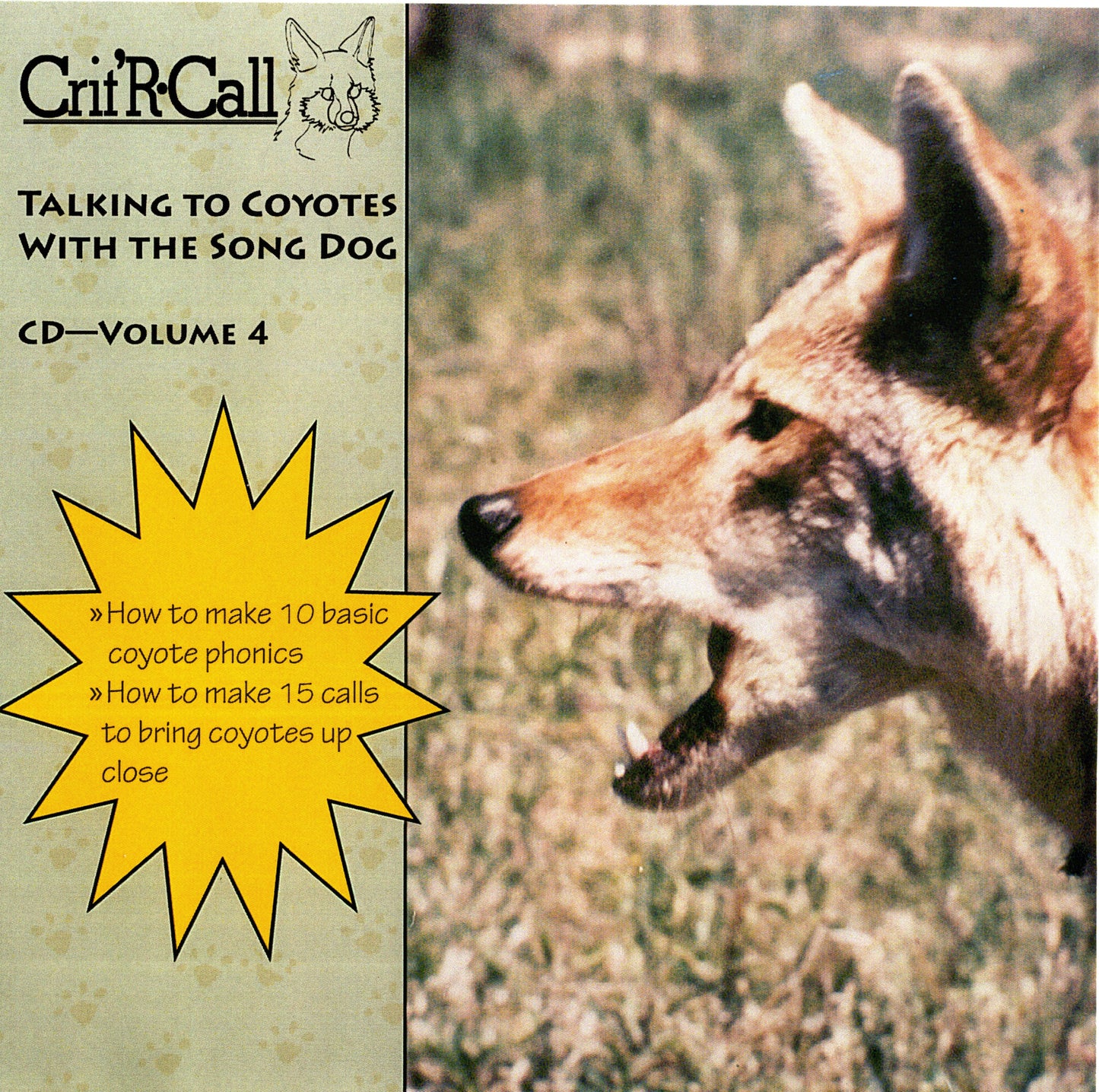 Talking To Coyotes With The Song Dog-CD